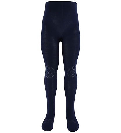 GoBabyGo Skridsikre Strømpebukser - Uld - Midnight Blue