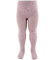 GoBabyGo Tights - Non-Slip - Bamboo - Lavender Glitter