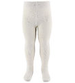 GoBabyGo Tights - Non-Slip - Bamboo - Ivory Glitter