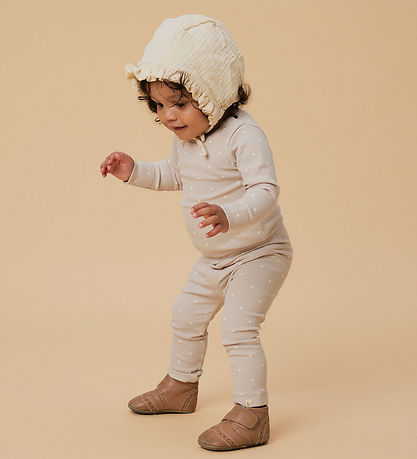 Lil' Atelier Body l/æ - Rib - NbfGago - Gray Morn/HEART