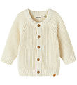 Lil' Atelier Cardigan - Strik - NbnEmlen - Turtledove