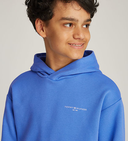 Tommy Hilfiger Hættetrøje - Blue Spell
