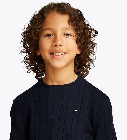 Tommy Hilfiger Bluse - Strik - Dark Night Navy