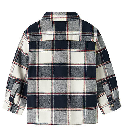 Name It Skjorte - NmmTamol - Navy Blazer/Check