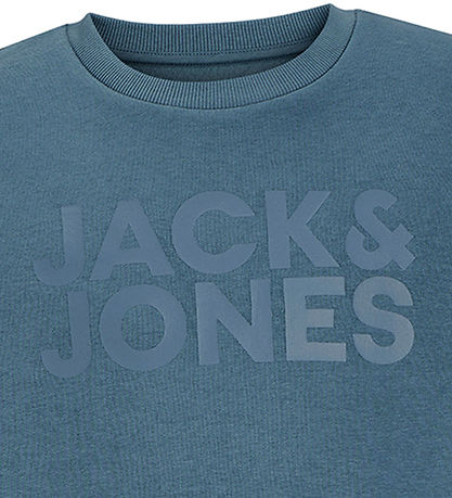 Jack & Jones Sweatshirt - JjeCorp - Oceanview/Big Tonal