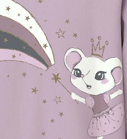 Name It Bluse - NmfValiane - Winsome Orchid/Ballet Mouse