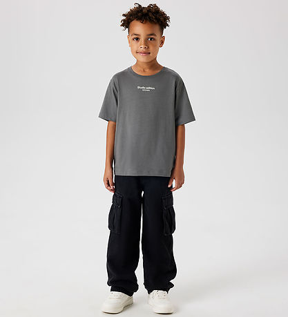 Name It T-shirt - Noos - NkmBrody - Lave Smoke