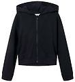 Name It Cardigan m. Hætte - Noos - NkfMillie - Sort