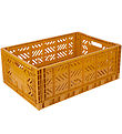 Aykasa Foldekasse - 60x40x22 cm - Maxi - Mustard