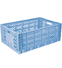 Aykasa Foldekasse - 60x40x22 cm - Maxi - Baby Blue