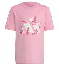 adidas Performance T-shirt - LK L Ice - Truepink