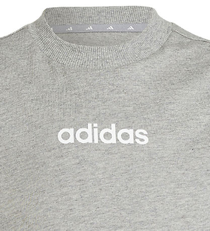 adidas Performance Sæt - T-shirt/Shorts - LK Lin - MGreyh/White