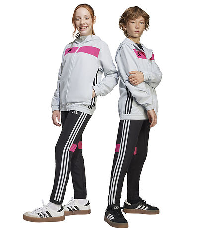 adidas Performance Træningsbukser - Tiro ES - Black/Grey/Reamag