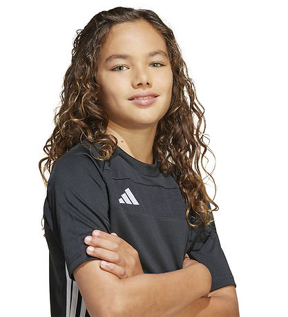 adidas Performance T-shirt - Tiro ES - Black/White
