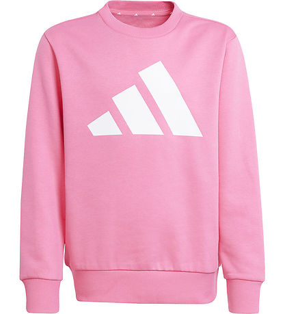 adidas Performance Sweatsæt - J BL FL Jog - Pnkfus/White