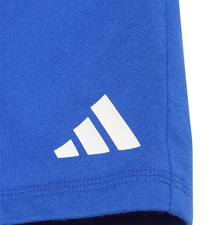 adidas Performance Sæt - T-shirt/Shorts - I BL - Globlu/White