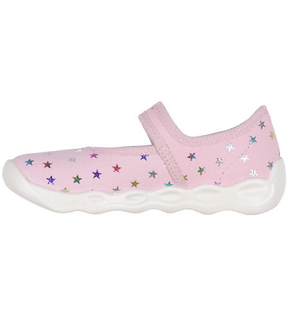Superfit Hjemmesko - Bubble - Rosa m. Stjerner