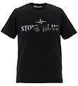 Stone Island T-shirt - Sort m. Print