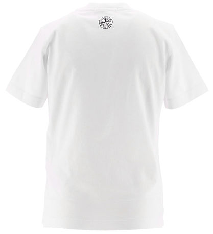 Stone Island T-shirt - Hvid m. Print