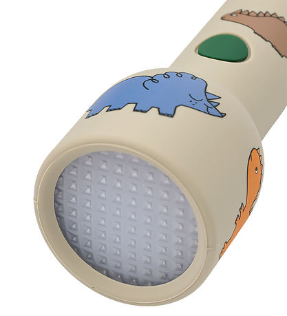 Liewood Lommelygte - Gry - Silikone - 4,9x15,7 cm - Dinosaurs/Mi