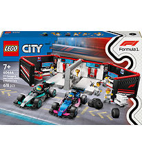 LEGO® City - F1® Garage: Mercedes-AMG og Alp... 60444 - 678 Dele