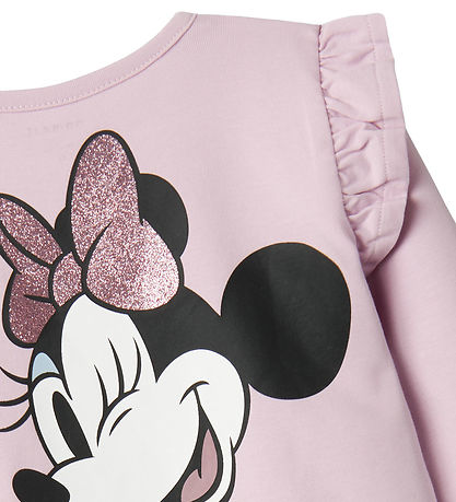 Name It Bluse - NmfDasire - Minnie Mouse - Winesome Orchid
