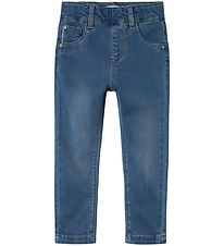 Name It Leggings - NmfSalli - Medium Blue Denim