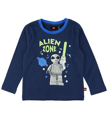 LEGO® Wear Nattøj - LWAgan - Dark Navy/Blå m. Alien