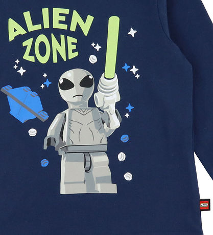 LEGO® Wear Nattøj - LWAgan - Dark Navy/Blå m. Alien
