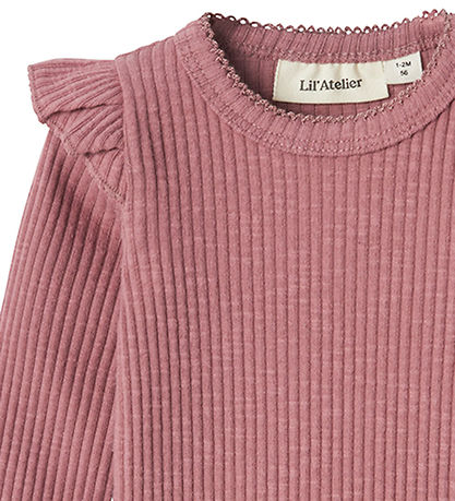 Lil' Atelier Body l/æ - Rib - NbfRaja - Nostalgia Rose
