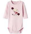 Name It Bodysuit L/æ - NbfTulina - Winsome Orchid w. Print