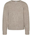 Vero Moda Bluse - Noos - Strik - VmDoffy - Moon Rock/MELANGE