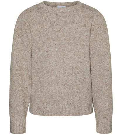 Vero Moda Bluse - Noos - Strik - VmDoffy - Moon Rock/MELANGE