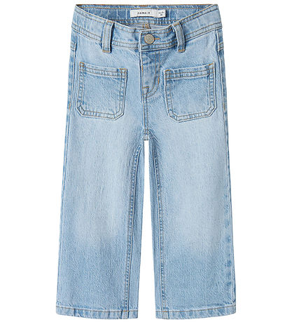 Name It Jeans - Wide - NmfSalli - Light Blue Denim