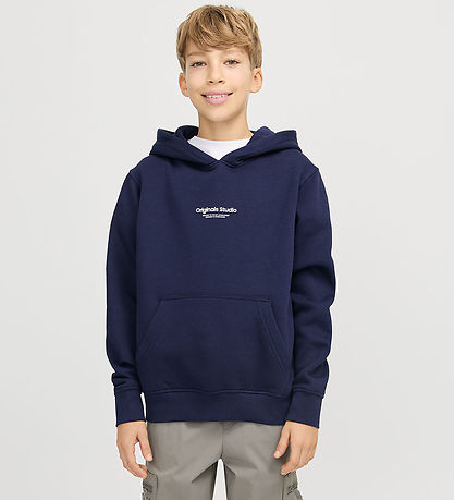 Jack & Jones Hættetrøje - Noos - JorVesterbro JNR - Ocean Cavern