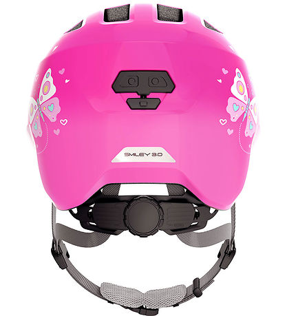 Abus Cykelhjelm - Smiley 3.0 - Pink Butterfly