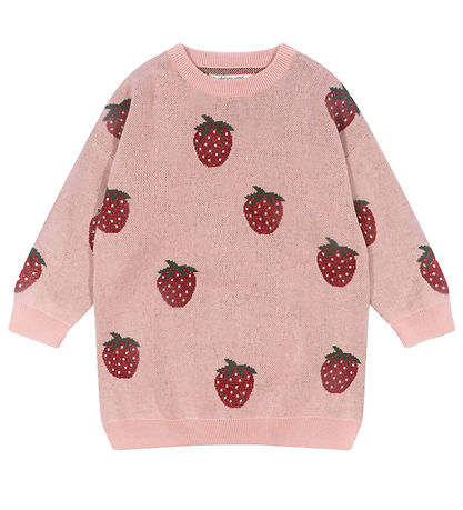 Konges Sløjd Kjole - Strik - Lapis Lurex - Strawberry
