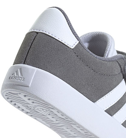 adidas Performance Sko - VL COURT 3.0 EL C - Grethr/Ftwwht/Gretw