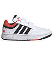adidas Performance Sko - HOOPS 3.0 CF C - Ftwwht/Cblack/Brired