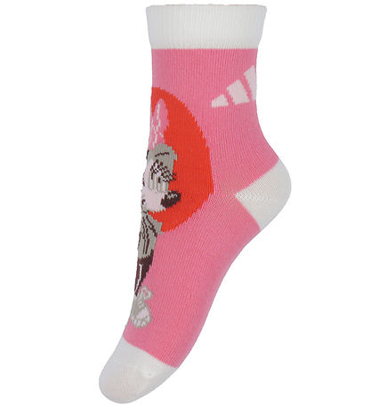 adidas Performance Strømper - 3-pak - LK DY MI - Owhite/Pnkus