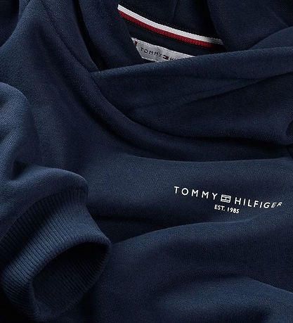 Tommy Hilfiger Hættetrøje - Dark Night Navy