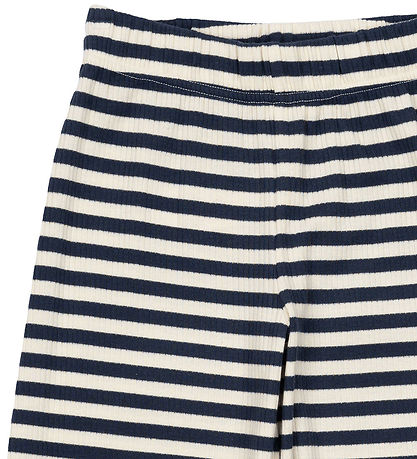 The New Bukser - Rib - TnMoore Wide - Mood Indigo Striped