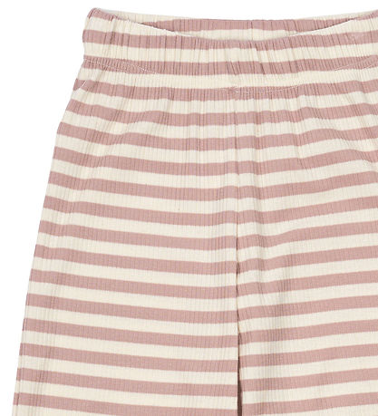 The New Bukser - Rib - TnMoore Wide - Adobe Rose Striped