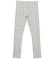 The New Leggings - TnThe New - White Swan Big Flower AOP