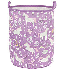 A Little Lovely Company Opbevaringskurv - 40x50 cm - Unicorn Dre
