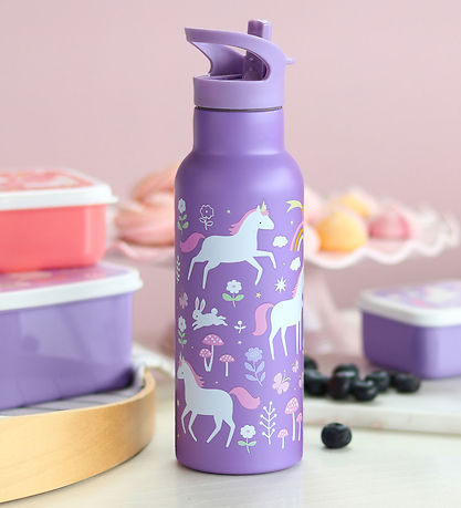 A Little Lovely Company Drikkedunk - 500 ml - Unicorn Dreams