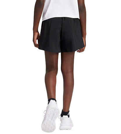 adidas Performance Shorts - J TEAM S - Sort/Hvid