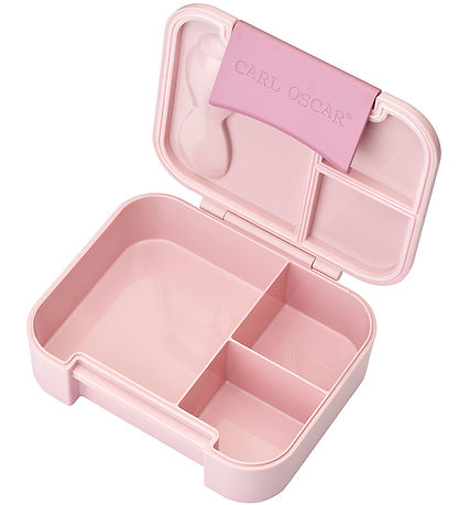 Carl Oscar Madkasse m. Gaffel/Ske - BentoBox - Pink
