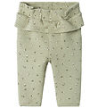 Name It Bukser - NbfTusia - Tea m. Blomster
