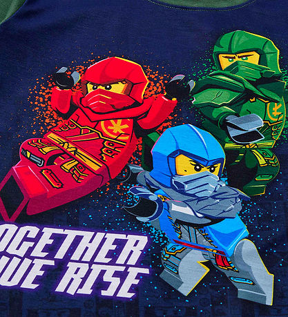 LEGO® Ninjago Bluse - LWTaffy - Grøn/Navy m. Print